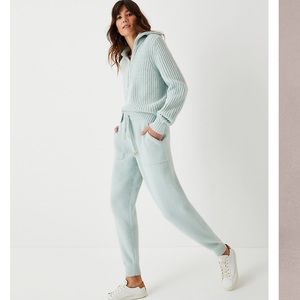 NWT Ann Taylor Sweater Joggers - Blue